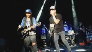 LOCASH singing new single "Ring on Every Finger".