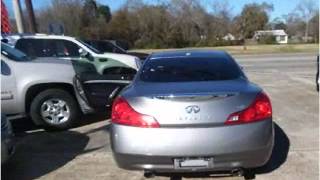 preview picture of video '2008 Infiniti G37 Used Cars Abbeville LA'