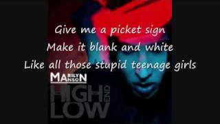 Marilyn Manson - Blank &amp; White
