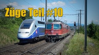 preview picture of video 'Eisenbahn: Züge Teil #10 [HD+] [Rheinfelden Augarten]'