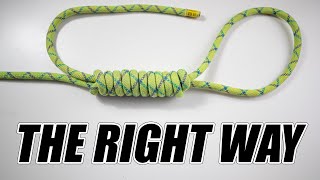 How to tie a Hangman's Noose!