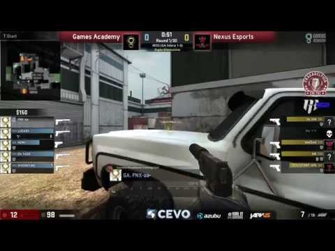 Fragadelphia Online 7 - Games Academy vs. Nexus eSports (Mapa 2 - Cache) - Narração PT-BR