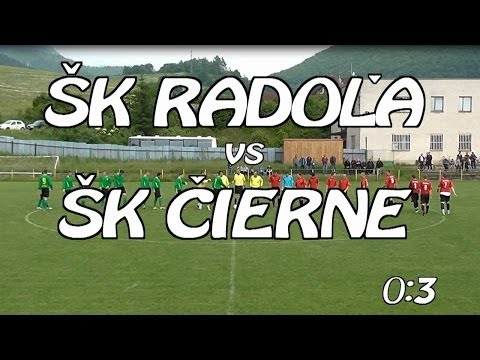 ŠK Radoľa - ŠK Čierne 0:3