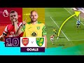 10 AMAZING Arsenal vs Norwich City goals | Premier League | Jack Wilshere & Teemu Pukki