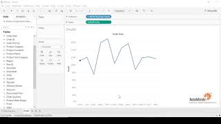 Tableau Tutorial - How to Change the Month on the Axis and View Raw Data in Tableau