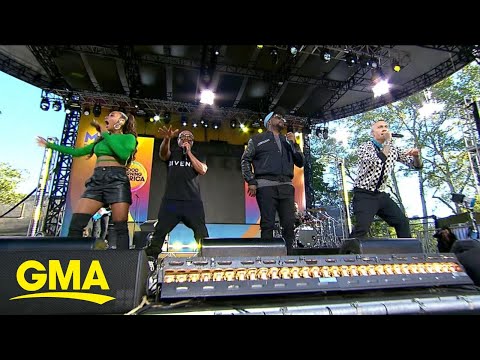 Black Eyed Peas perform ‘Let’s Get It Started’ on 'GMA' | GMA