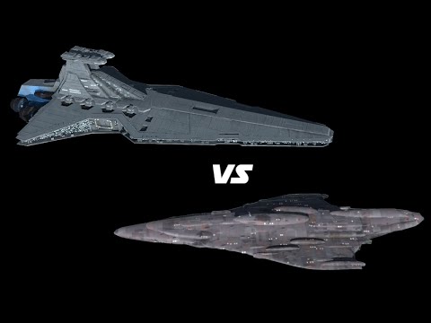 Venator Star Destroyer VS MC80 Liberty (Star Wars Empire at War Thrawn's Revenge)