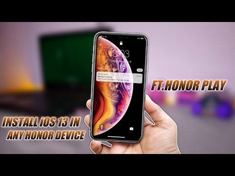 iOS 13 For Any Honor Device | Ft.Honor Play | iOS 13