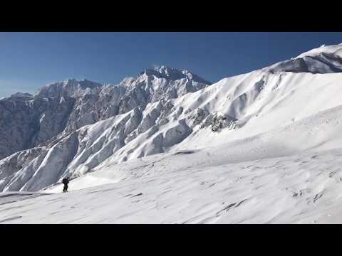20171210 Happo powder 4 Telemark skiing