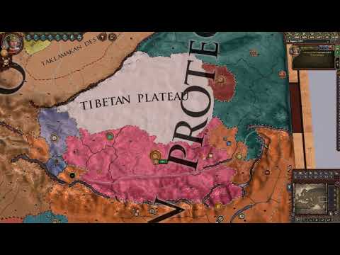 Let's play CK2 Jade Dragon with CK2+ mod / Lhaze (Tibet) - part 150