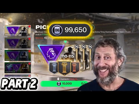 The New Badge Pick Plus is The Best + Subscribers Unbelievable Luck! #fcmobile