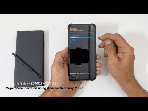 Samsung Galaxy S23/S23 Plus/S23 Ultra: How to Wipe cache partition on using Android recovery mode