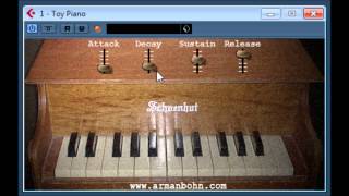 Video thumbnail for toy piano by armnbohn by UPROAR 24