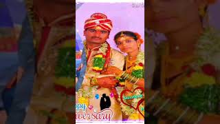 Download lagu How to Make Happy Wedding anniversary Whatsapp Status video Telugu in Kinemaster | #Shorts mp3