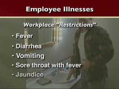 Basic Food Safety - Part 3: Poor Personal Hygiene