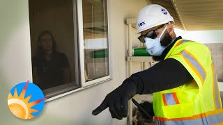 Internet down Cox workers help customers via text, window messages
