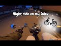 Night ride on my Solex #1