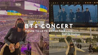 Flying to LA to watch BTS’ Permission To Dance Concert 💜