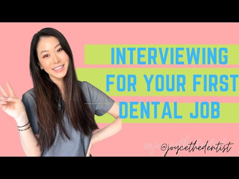 Graduated from Dental School, Now What? How to Prepare for a Job Interview | Dr  Joyce Kahng