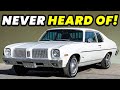 12 UNKNOWN Sleeper Cars Of The 1970s
