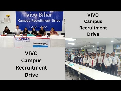 Vivo Campus Recruitment Drive at CIMAGE College