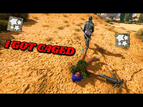 CAGED DURING OUR FIRST DEFENSE ON ARK?! | Small Tribes PvP