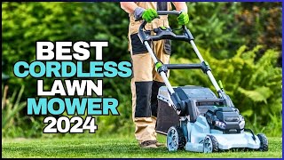 Top 5 Best Cordless Lawn Mower Of-(2024)-(You Should Watch Before Buy).