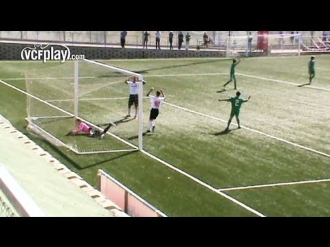 El VCF Infantil A se lleva el triunfo en el partido ante el CD Castellón (7-0)