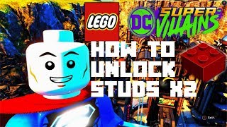 Lego DC Super Villains - How to Unlock Studs X2 Red Brick