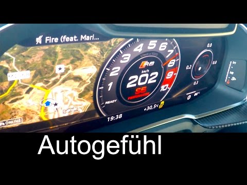 2016 Audi R8 V10 Plus 610 hp 0-100/200 km/h 0-60/125 mph 3,2/9,9 Sec acceleration - Autogefühl