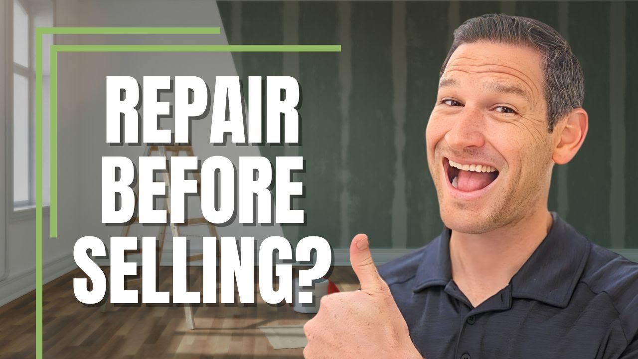 Should I Make Repairs Before Listing My Home?