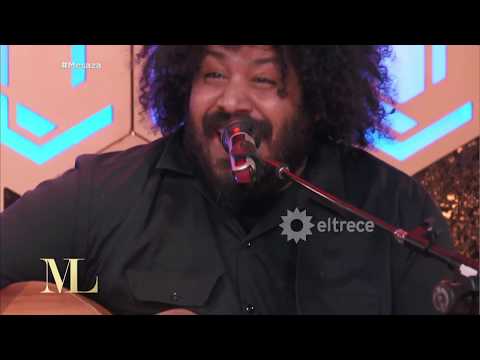 El Negro Rada tocó junto a su hijo "Quién va a cantar" en la mesa de Mirtha