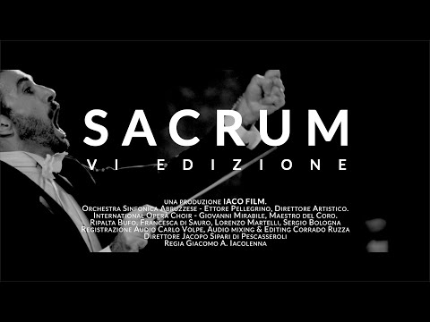 SACRUM (VI Edizione) // MOZART SACRO, Direttore JACOPO SIPARI di PESCASSEROLI