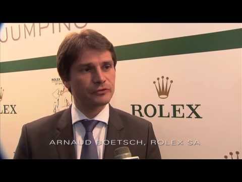 Rolex Grand Slam of Showjumping 2013, press announcement, 01 May 2013