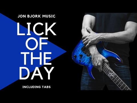 Lick Of The Day #67: E Aeolian Alternate & Sweep Picking Lick