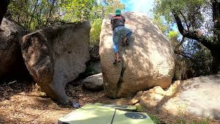 Video thumbnail of El taco, 6a+ (sit). La Jonquera