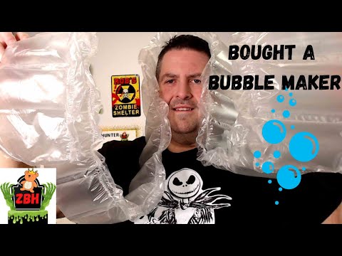 Trying a Shipping Bubble Maker Machine for the 1st time VEVOR Air Cushion Machine