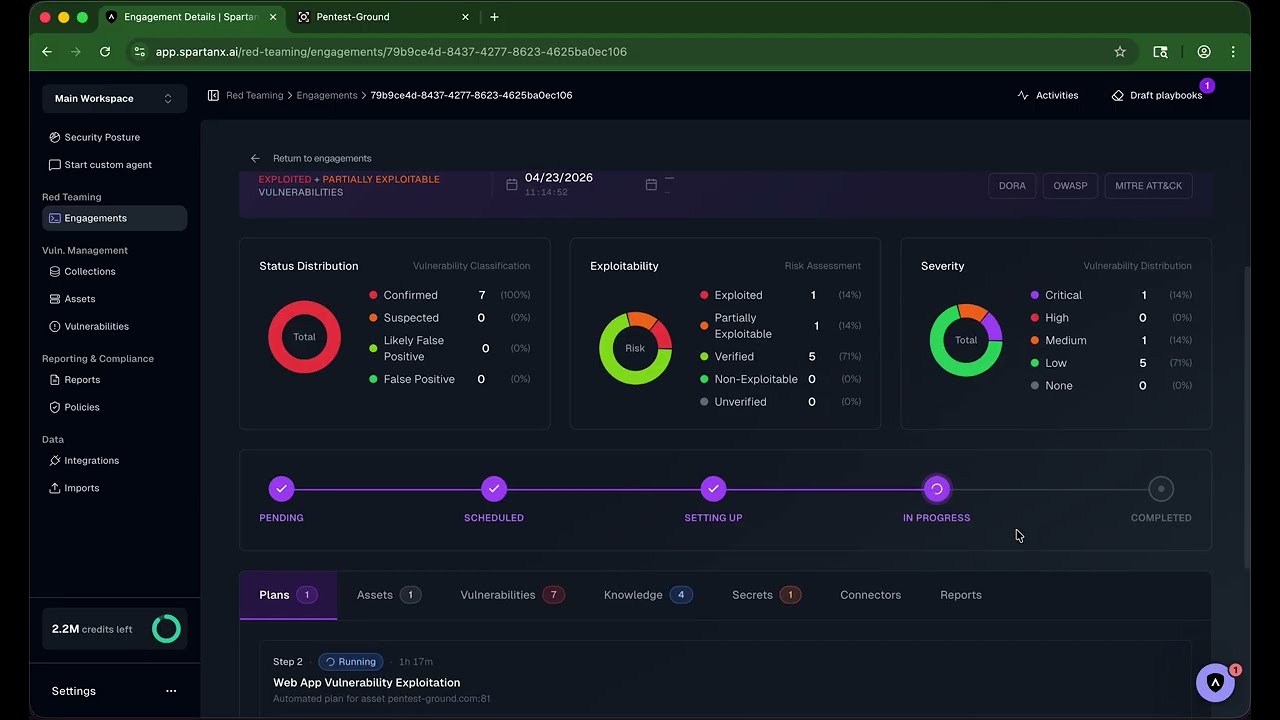 Live red teaming engagement