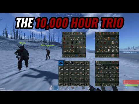 HOW A 10,000 HOUR TRIO GETS RAIDED 3 TIMES ON FORCE WIPE! - Rust Short Movie - Rust Console