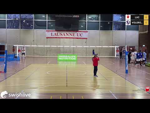 Live powered by Swish Live app LUC VS VOLERO ZURICH