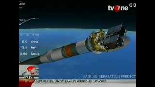 preview picture of video 'Roket Soyuz Bawa 2 Satelit Galileo'