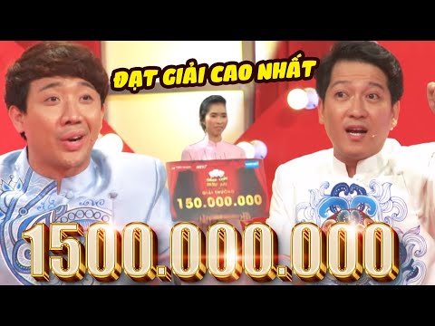 Cô Gái Mặt Nghiêm Túc Giật Giải 150 Triệu Khiến Trấn Thành & Trường Giang Cười Té Ghế | Hài Mới 2025