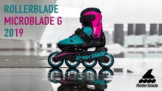 Детские ролики набор Rollerblade Microblade Cube Midnight Blue