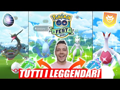 TUTTI I LEGGENDARI DISPONIBILI IN UN GIORNO! - Pokémon GO ITA