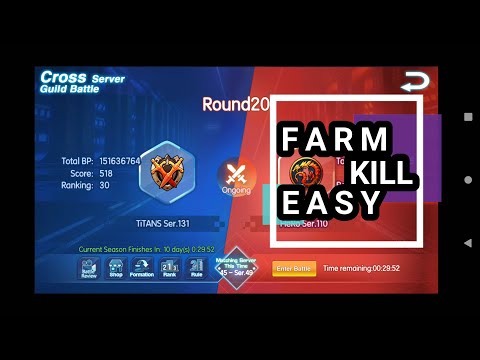 Digital World Online - How to farm kills GvG - easy!