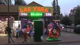 Leba nightlife, Poland