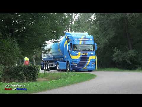 familia camioneros 2 en 3 september 2022, het inrijden van de trucks op 2 september