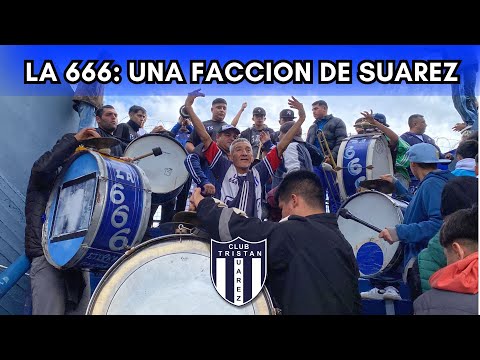 UNA BARRA de TRISTAN SUAREZ DESDE ADENTRO y sus DOS FACCIONES EN LAS TRIBUNAS