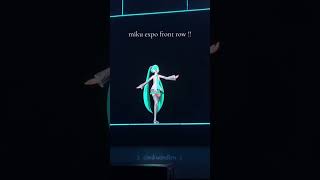 Download lagu MikuExpo 2024 front row! 😱 #hatsunemikuvocaloid #mikuexpo #hatsunemiku mp3