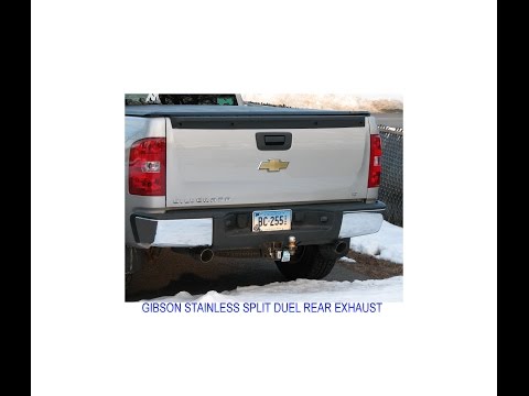 How to install a Gibson cat back exhaust system
